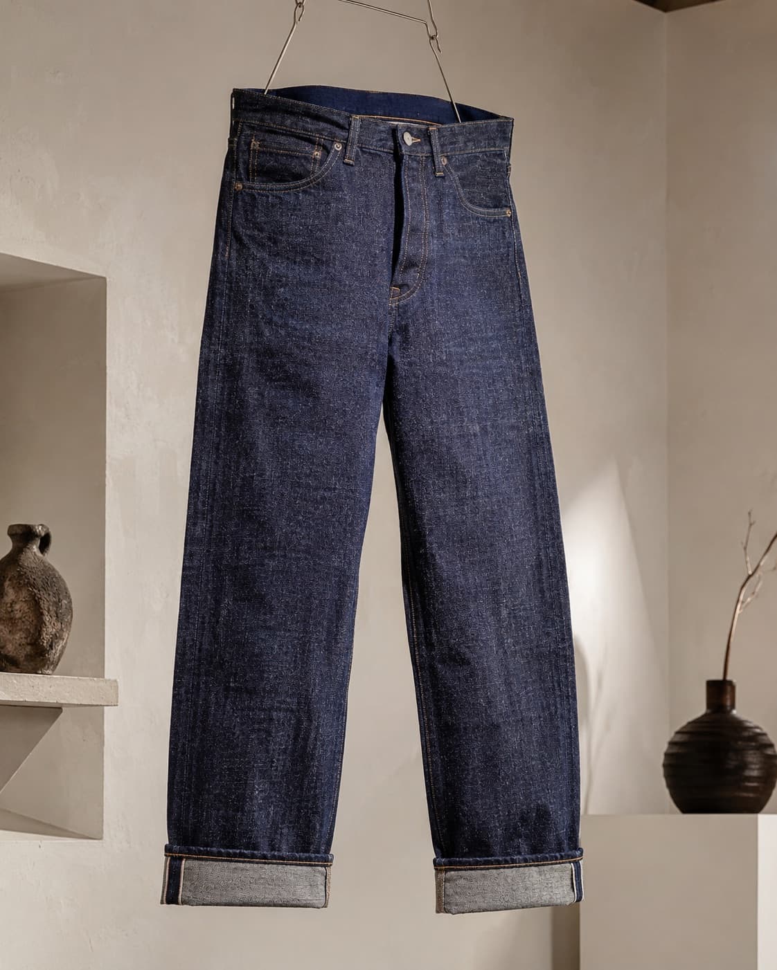 01:aaa natural plant indigo jean